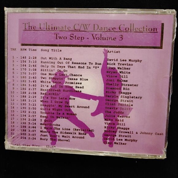 THE ULTIMATE COUNTRY WESTERN DANCE COLLECTION-2 STEP VOLUME 3 BY VARIOUS ARTISTS - Picture 2 of 3